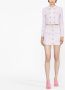 Self-Portrait High waist mini-rok Paars - Thumbnail 2