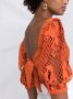 Self-Portrait Cropped top Oranje - Thumbnail 3