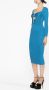 Self-Portrait Jurk met uitgesneden detail Blauw - Thumbnail 4
