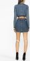 Self-Portrait Denim midi-rok Blauw - Thumbnail 4