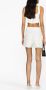 Self-Portrait High waist shorts Wit - Thumbnail 3