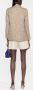 Self-Portrait Geruite blazer Geel - Thumbnail 3
