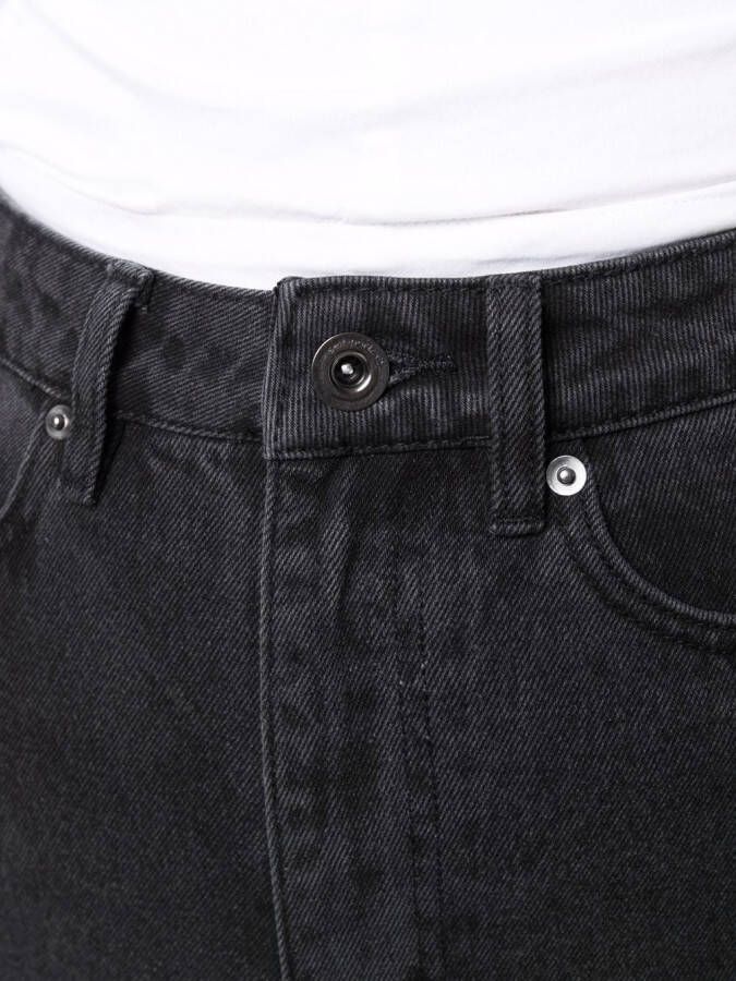 Self-Portrait High waist jeans Zwart