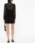 Self-Portrait Blouse met kanten detail Zwart - Thumbnail 4