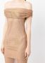 Self-Portrait Maxi-jurk verfraaid met stras Metallic - Thumbnail 5