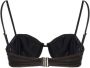 Self-Portrait Bikinitop met mesh Bruin - Thumbnail 2