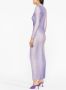 Self-Portrait Midi-jurk met print Paars - Thumbnail 4