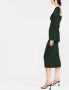 Self-Portrait Midi-jurk met strikdetail Groen - Thumbnail 3