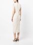 Self-Portrait Midi-jurk met sweetheart hals Wit - Thumbnail 4