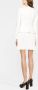 Self-Portrait Mini-jurk met peplum taille Wit - Thumbnail 4