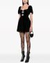 Self-Portrait Mini-jurk met sweetheart hals Zwart - Thumbnail 2