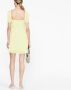 Self-Portrait Chiffon mini-jurk Groen - Thumbnail 3