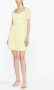 Self-Portrait Chiffon mini-jurk Groen - Thumbnail 4