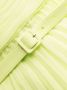 Self-Portrait Chiffon mini-jurk Groen - Thumbnail 5