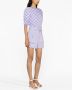 Self-Portrait Shorts met ceintuur Paars - Thumbnail 3