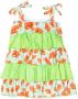 SELINIACTION KIDS Jurk met bloe print Groen - Thumbnail 2