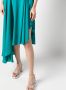 Semicouture Mouwloze jurk Blauw - Thumbnail 5