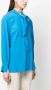 Semicouture Blouse met strik Blauw - Thumbnail 3