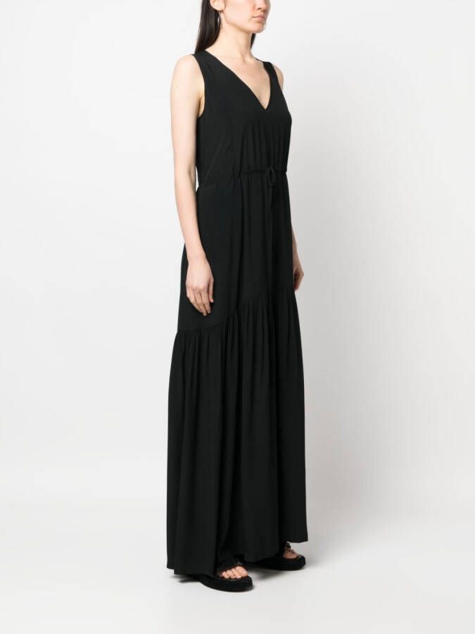Semicouture Mouwloze jurk Zwart