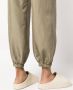 Semicouture Broek met elastische taille Groen - Thumbnail 5