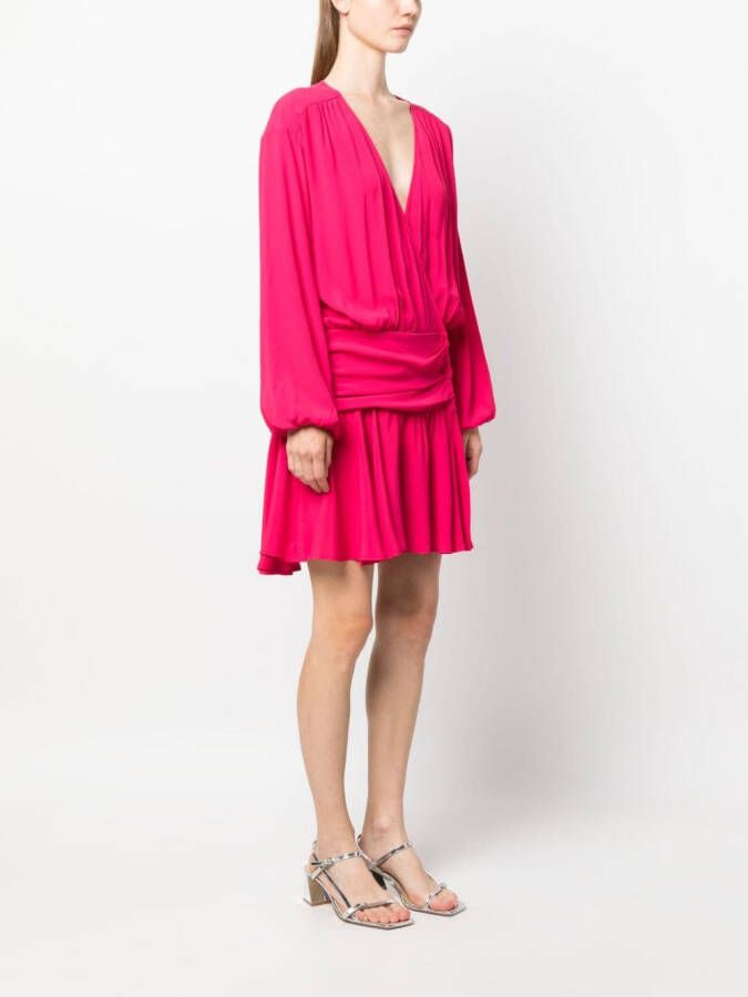 Semicouture Jurk met lange mouwen Roze