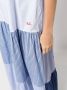 Semicouture Maxi-jurk met print Blauw - Thumbnail 5