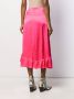 Semicouture Rok met ruche afwerking Roze - Thumbnail 4