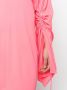 Semicouture Mini-jurk met V-hals Roze - Thumbnail 5