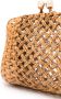SERPUI Blair geweven clutch Bruin - Thumbnail 4