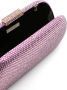 SERPUI Clutch verfraaid met kristallen Paars - Thumbnail 4