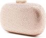 SERPUI Clutch verfraaid met kristallen Roze - Thumbnail 3