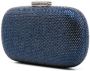 SERPUI Emma Montana clutch met stras Blauw - Thumbnail 3