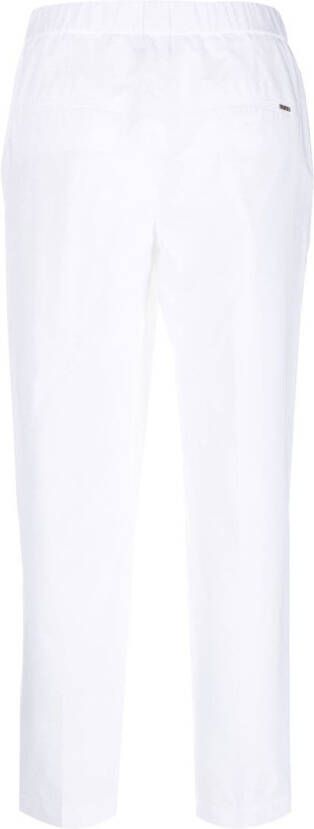 Seventy Chino met elastische taille Wit