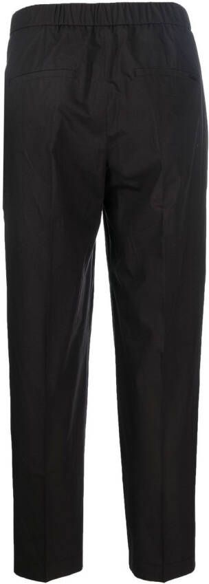 Seventy Chino met elastische taille Zwart