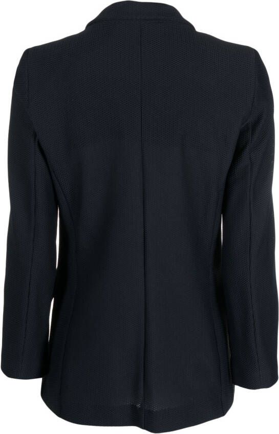 Seventy Colbert met dubbele rij knopen Blauw
