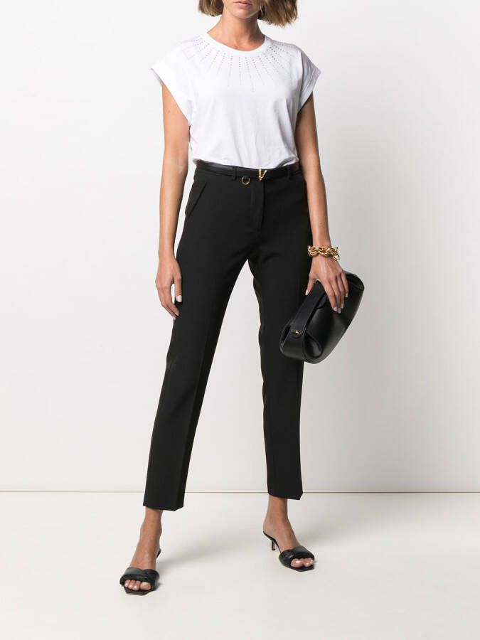 Seventy Slim-fit pantalon Zwart