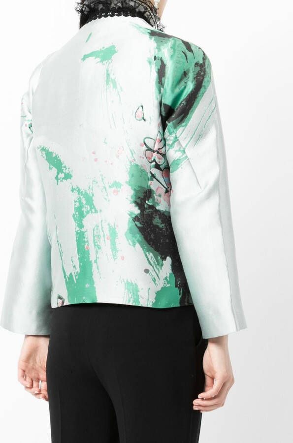 SHIATZY CHEN Jack met kraag van kant Groen