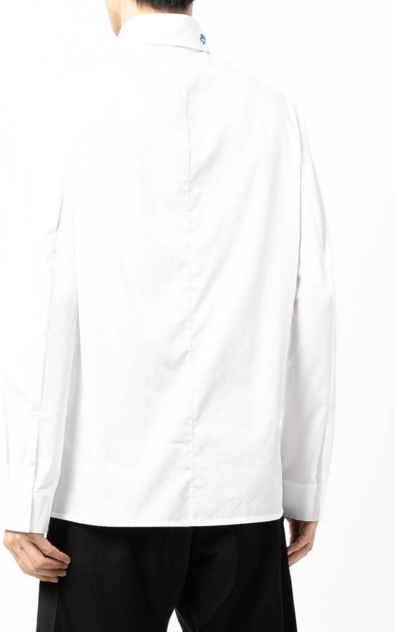 SHIATZY CHEN Overhemd met getekende kraag Wit