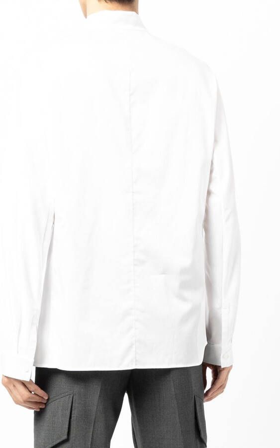 SHIATZY CHEN Overhemd met opstaande kraag Wit