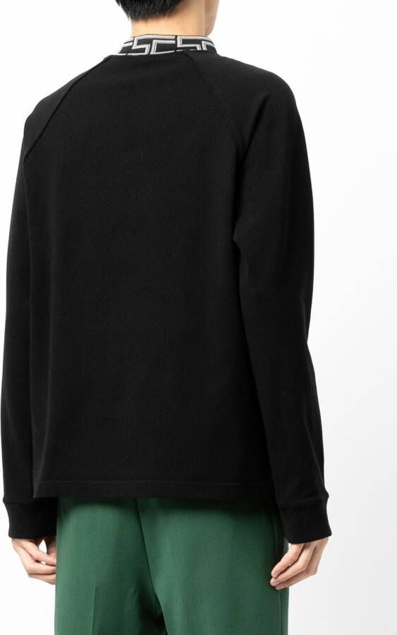 SHIATZY CHEN Sweater met geborduurd logo Zwart