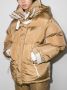 Shoreditch Ski Club Donsjack met hoge hals Beige - Thumbnail 2