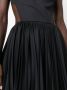 SHUSHU TONG Geplooide mini-jurk Zwart - Thumbnail 5