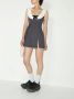 SHUSHU TONG Jurk met strikdetail Grijs - Thumbnail 5