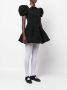 SHUSHU TONG Mini-jurk met pofmouwen Zwart - Thumbnail 3
