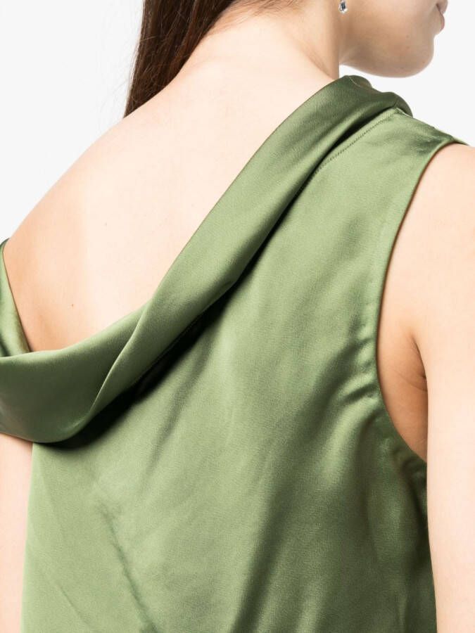 Simkhai Asymmetrische blouse Groen
