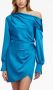Simkhai Asymmetrische mini-jurk Blauw - Thumbnail 5