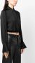 Simkhai Satijnen blouse Zwart - Thumbnail 3