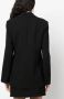 Simkhai Eva blazer met gekruiste hals Zwart - Thumbnail 4