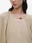 Simkhai Geplooide blouse Beige - Thumbnail 5