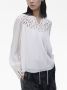 Simkhai Blouse met lange mouwen Wit - Thumbnail 5